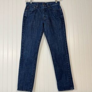 Lucky Brand Jeans Mens 32 x 32 Blue 121 Heritage Slim Button Fly Pockets